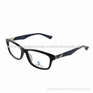 High-quality Glasses Frames, Made of Acetate Material, Suitable for Prescription Lenses